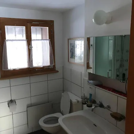 Chalet Mitten In Den Schweizer Alpen *